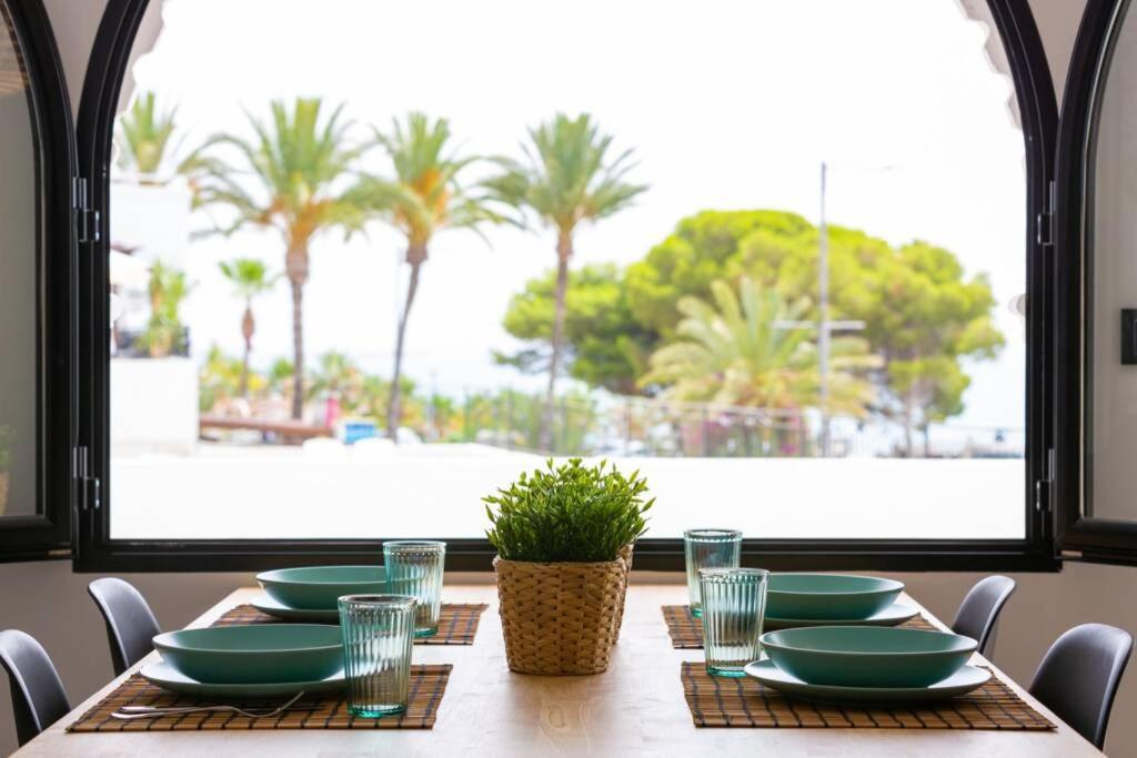 Апартаменты Precioso Apto. 1ª Linea Del Mar. Piscina, Parking. Мохакар Экстерьер фото